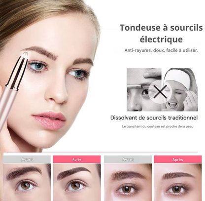 Tondeuse à sourcils électrique